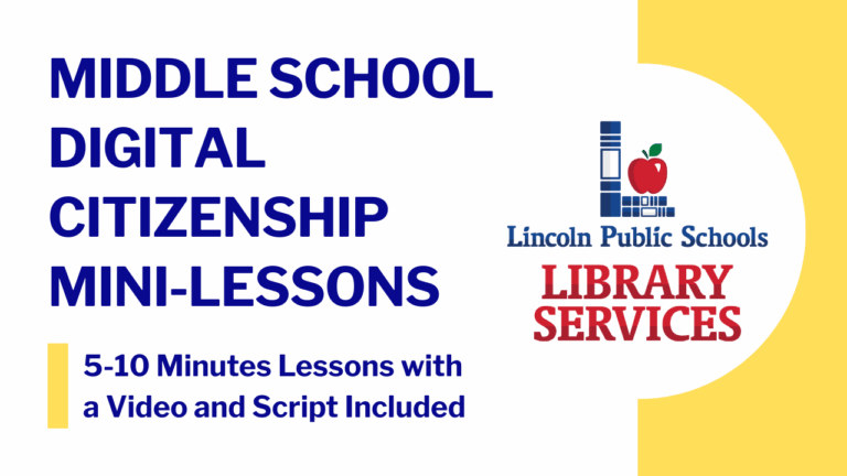 These 5-10 minute lessons are designed to be taught by librarians. Lessons includes a script for easy conversion to share with teachers.
