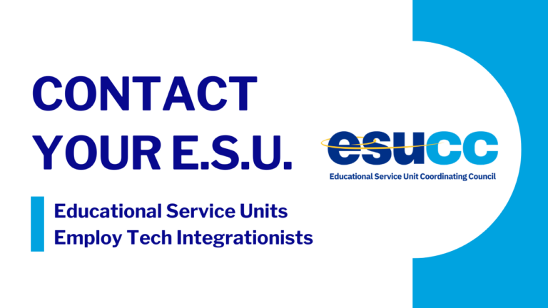 Link to the ESUCC Educational Service Unit directory, where educators can find and contact their regional Educational Service Unit.